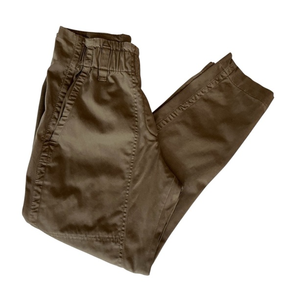 Brunello Cucinelli Pants - Brunello Cucinelli Belted Elasticized Waist Cargo Pants Vintage Brown Small